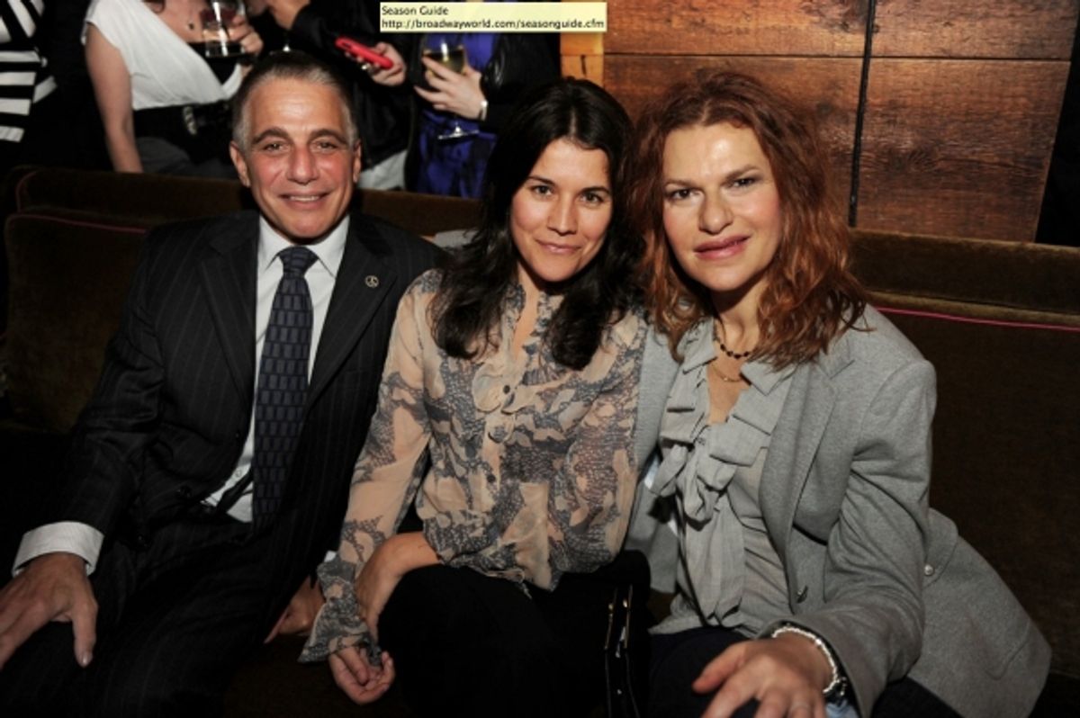 Tony Danza, Sara Switzer & Sandra Bernhardt at 